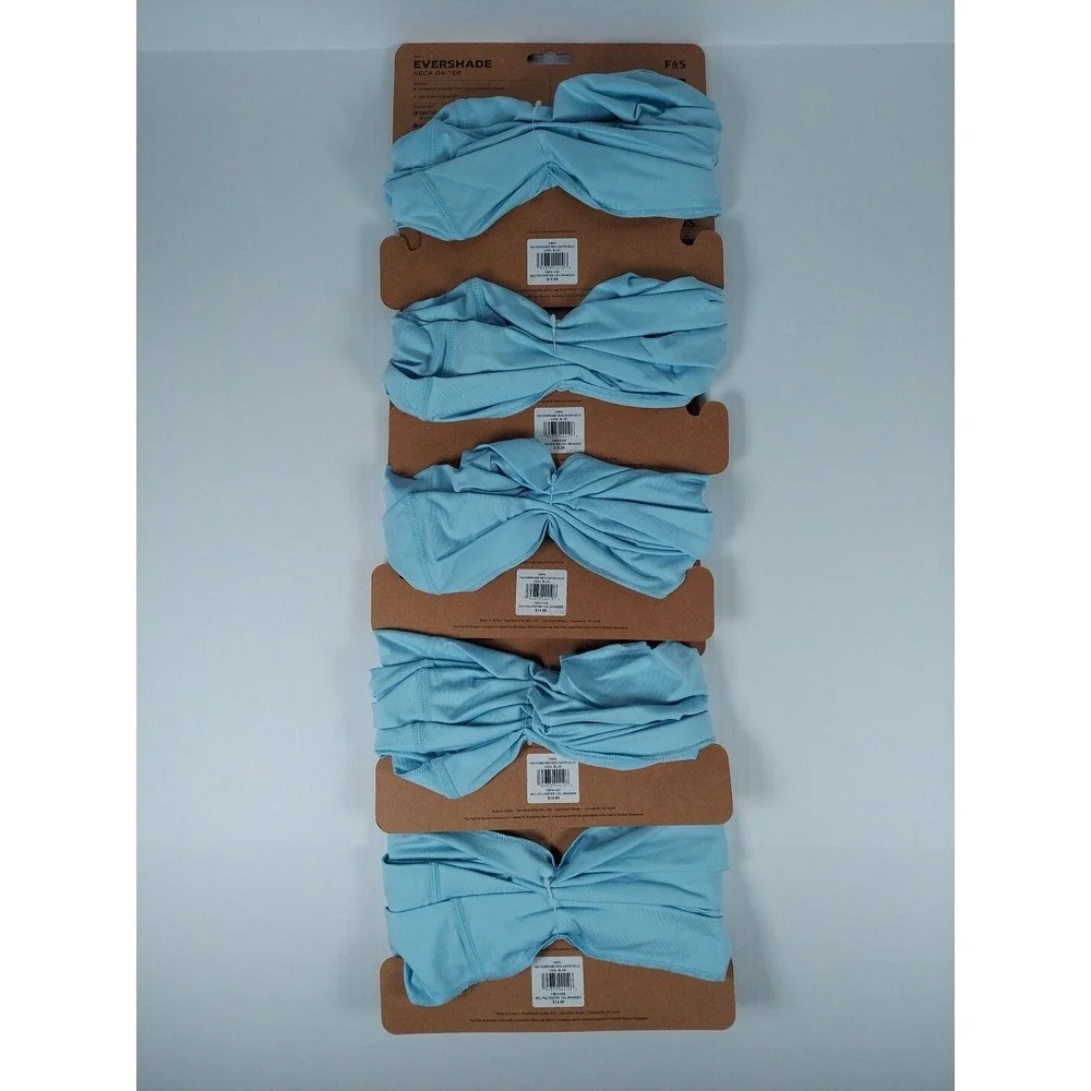 Lot of 5 Field & Stream Evershade Fishing Face Mask Neck Gaiter UPF 50 MSRP $ 70